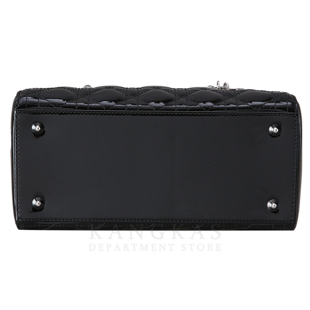 CHRISTIAN DIOR(USED)크리스찬디올 레이디디올 페이던트 미듐 블랙
